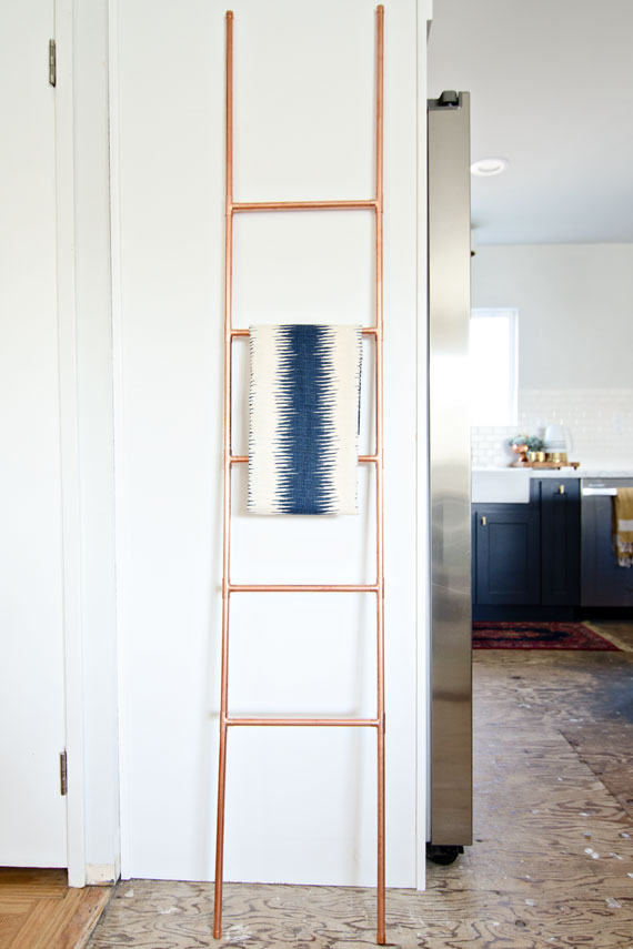DIY Copper Pipe Ladder
