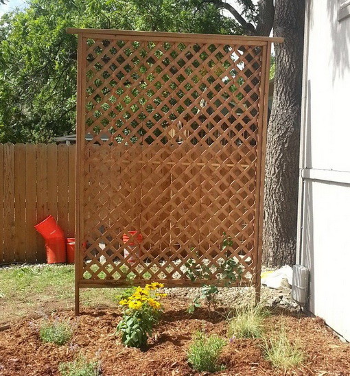 DIY Garden Trellis From Remove & Replace