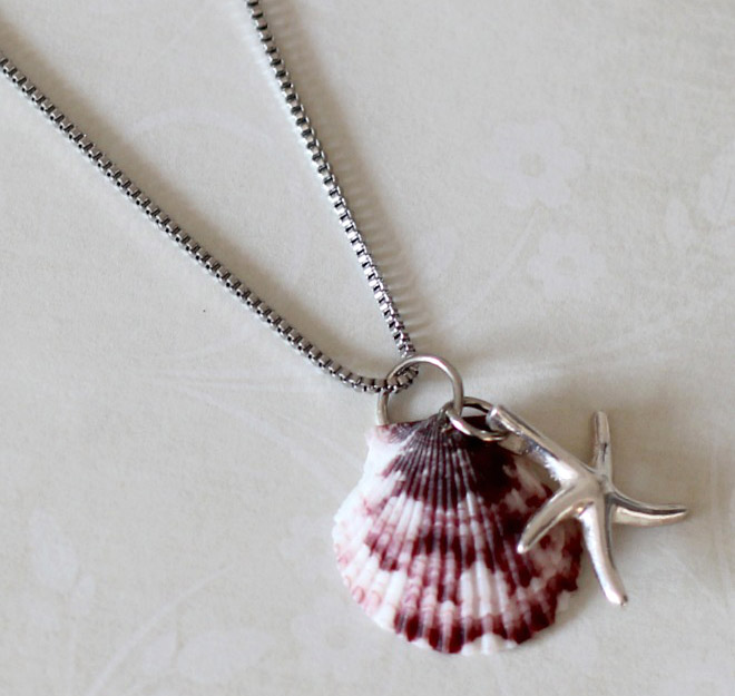 DIY Seashell Necklace