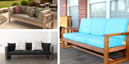 DIY Sofa & Couch Plans