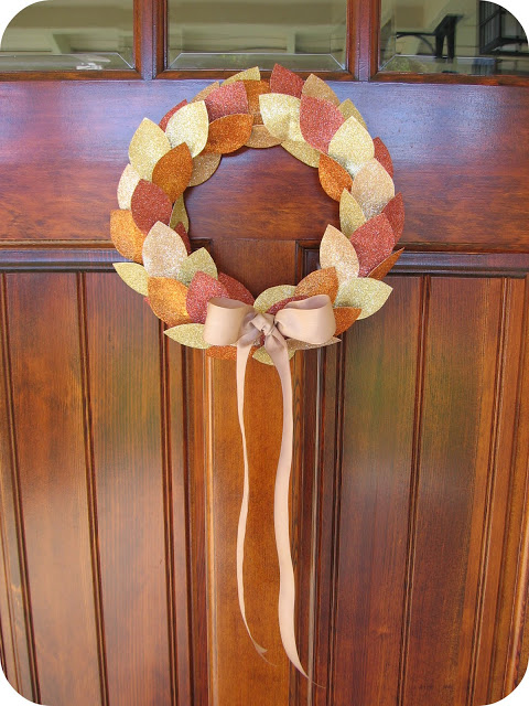 DIY Fall Wreath by HomemadeByJill